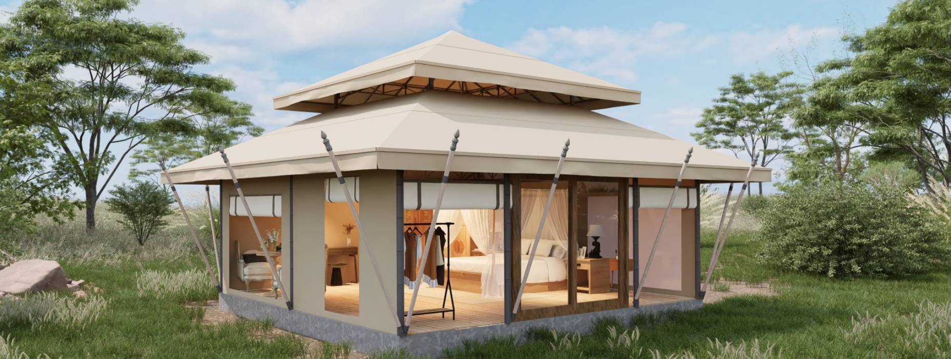 连山野奢帐篷厂家